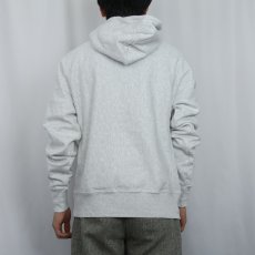 画像3: Champion REVERSE WEAVE "ST. JOHN'S" プリントスウェットフーディー S (3)