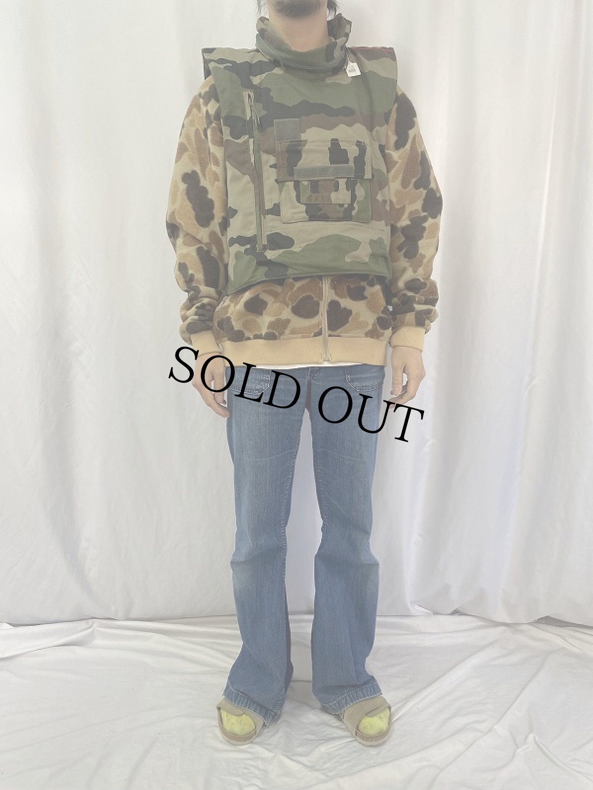 画像2: 90's フランス軍 CCEカモ フラグレーションベスト (2)