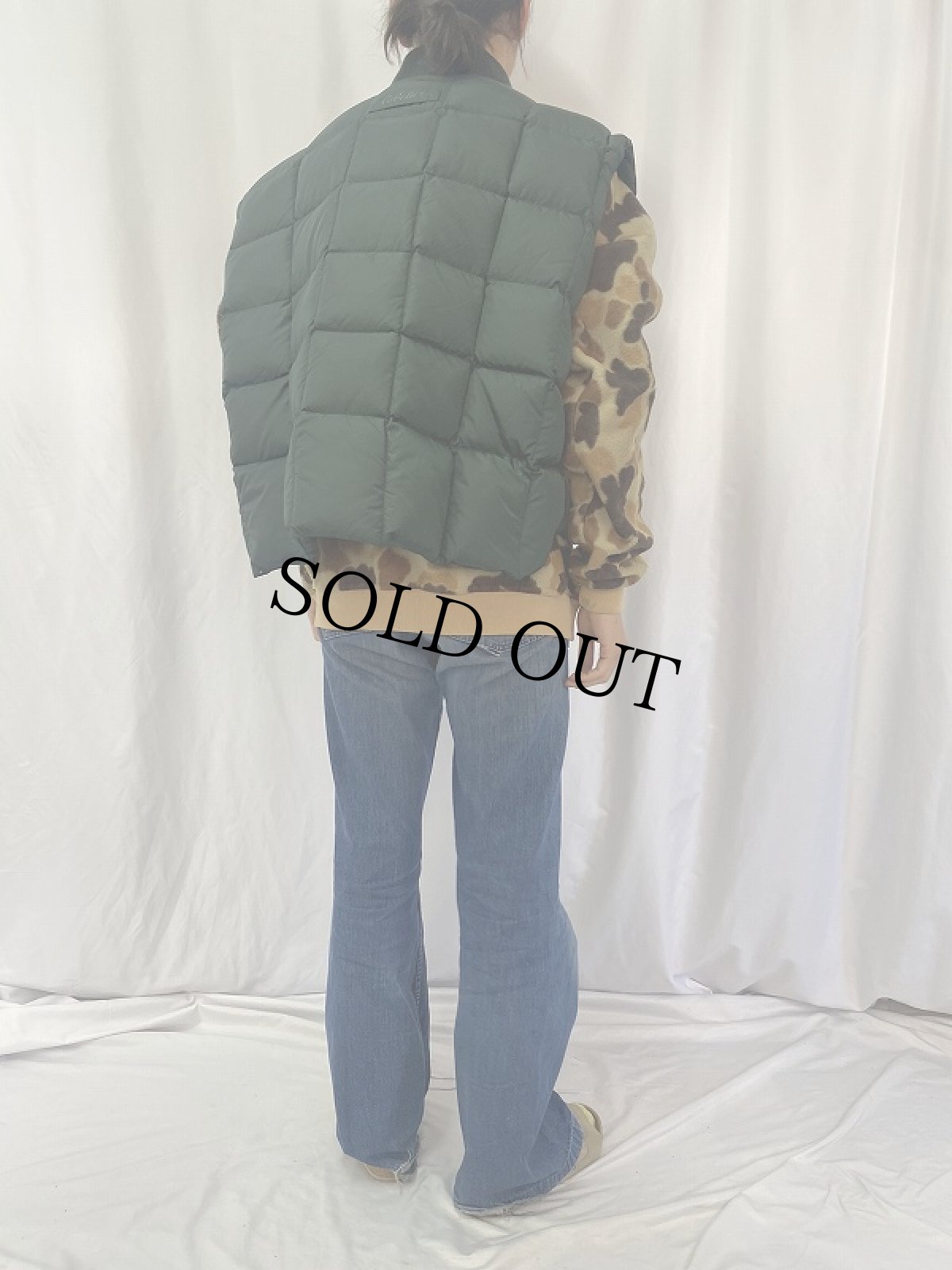 画像4: 90's〜 Cabela's ダウンベスト 3XL (4)