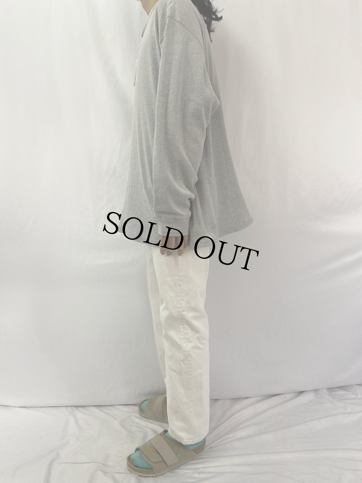 画像3: 90's Levi's 501 USA製 ホワイトデニムパンツ W31 (3)