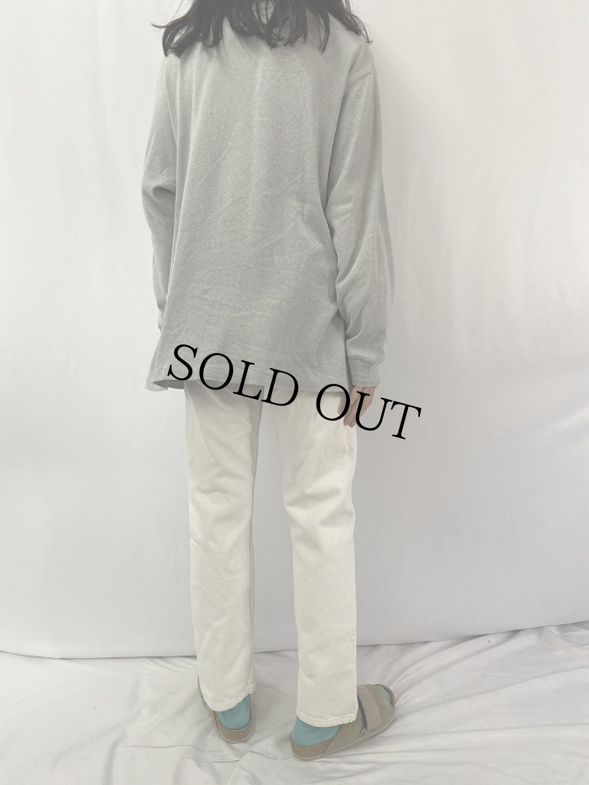 画像4: 90's Levi's 501 USA製 ホワイトデニムパンツ W31 (4)