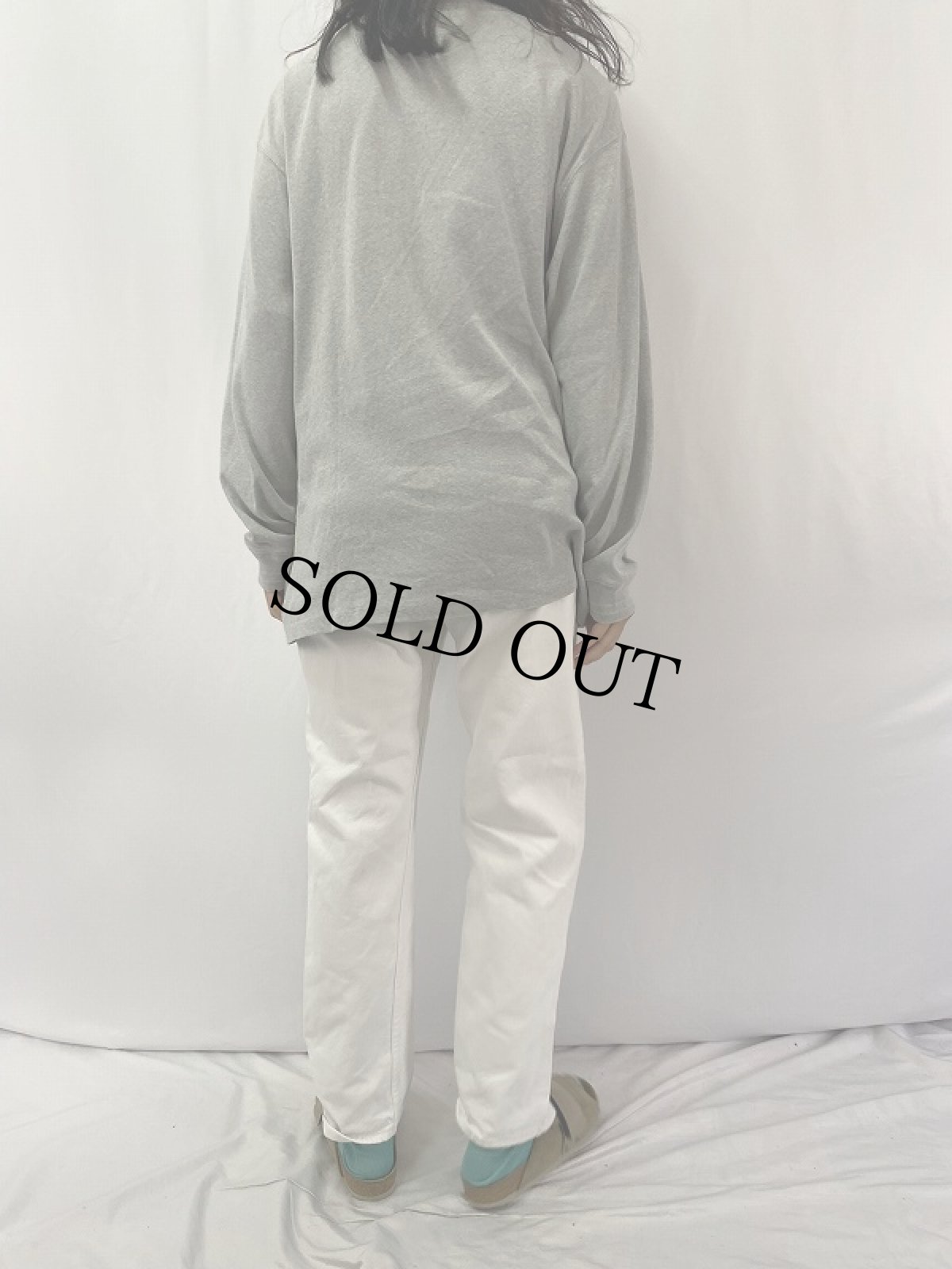 画像4: 90's Levi's 501 USA製 ホワイトデニムパンツ W31 (4)