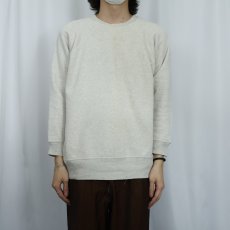 画像2: 50's PENNEY'S 無地ラグランスウェット L (2)