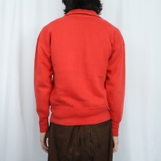 画像3: 50's ハーフジップ 無地スウェット (3)