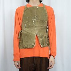 画像2: 40's USAAF B-1 メカニックエプロン (2)