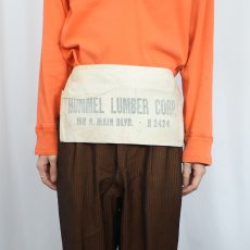 画像2: VINTAGE "HUMMEL LUMBER CORP." キャンバスツールエプロン (2)