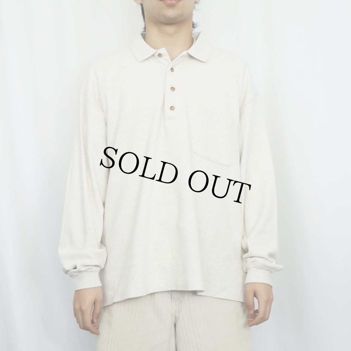 画像2: 80〜90's Eddie Bauer ポロシャツ XL (2)