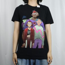 画像3: GORILLAZ "North America Tour" ロックバンドツアーTシャツ BLACK M (3)