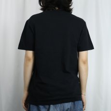画像3: Steven Rhodes "Don't Talk to Strangers" イラストプリントTシャツ BLACK M (3)