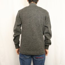 画像3: 50's Dehen レタードニットカーディガン (3)