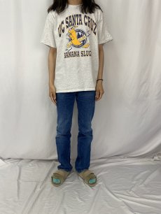 画像2: 00's "UC SANTA CRUZ" プリントTシャツ (2)