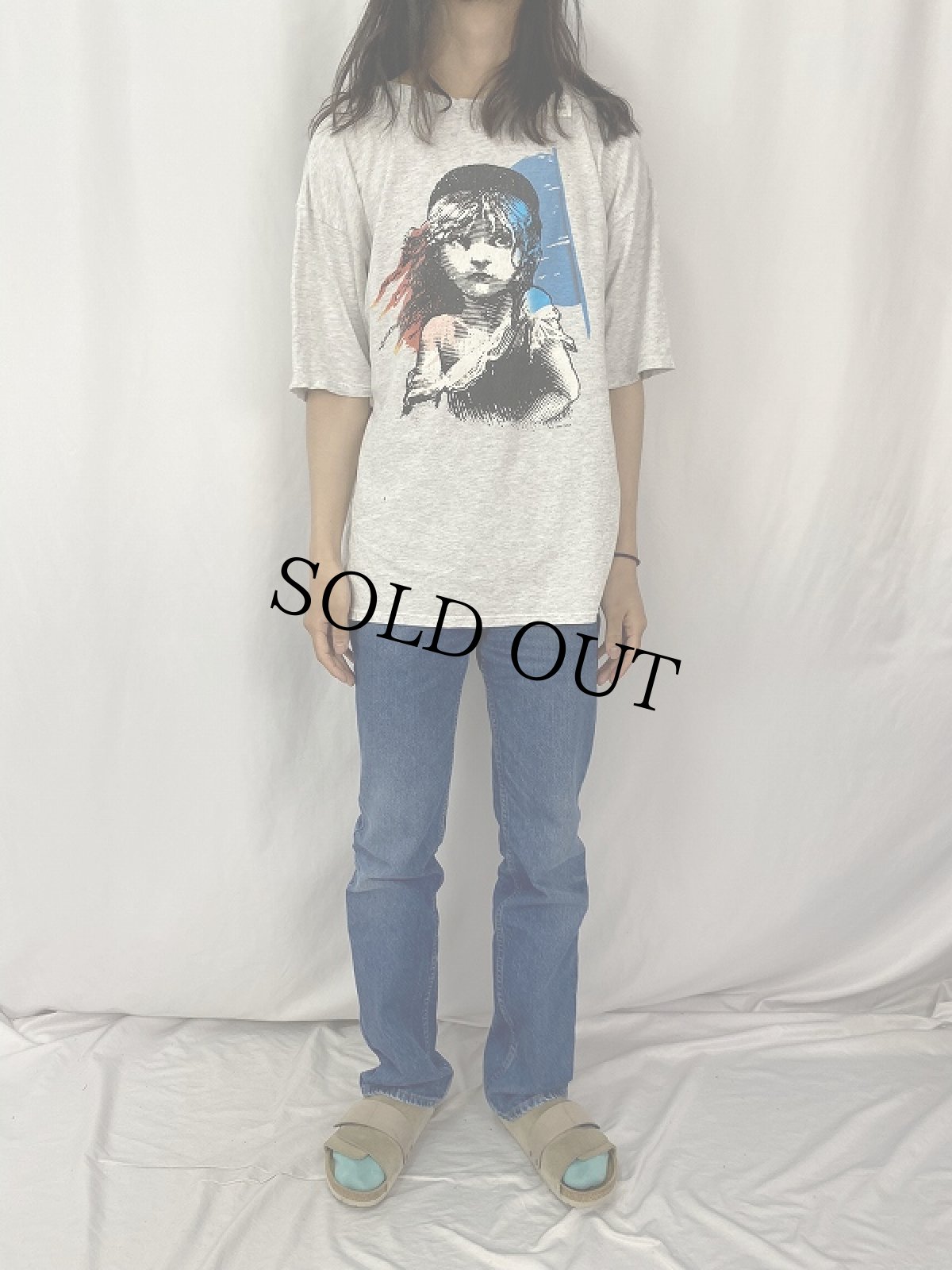 画像2: Les Miserables ミュージカルプリントTシャツ (2)