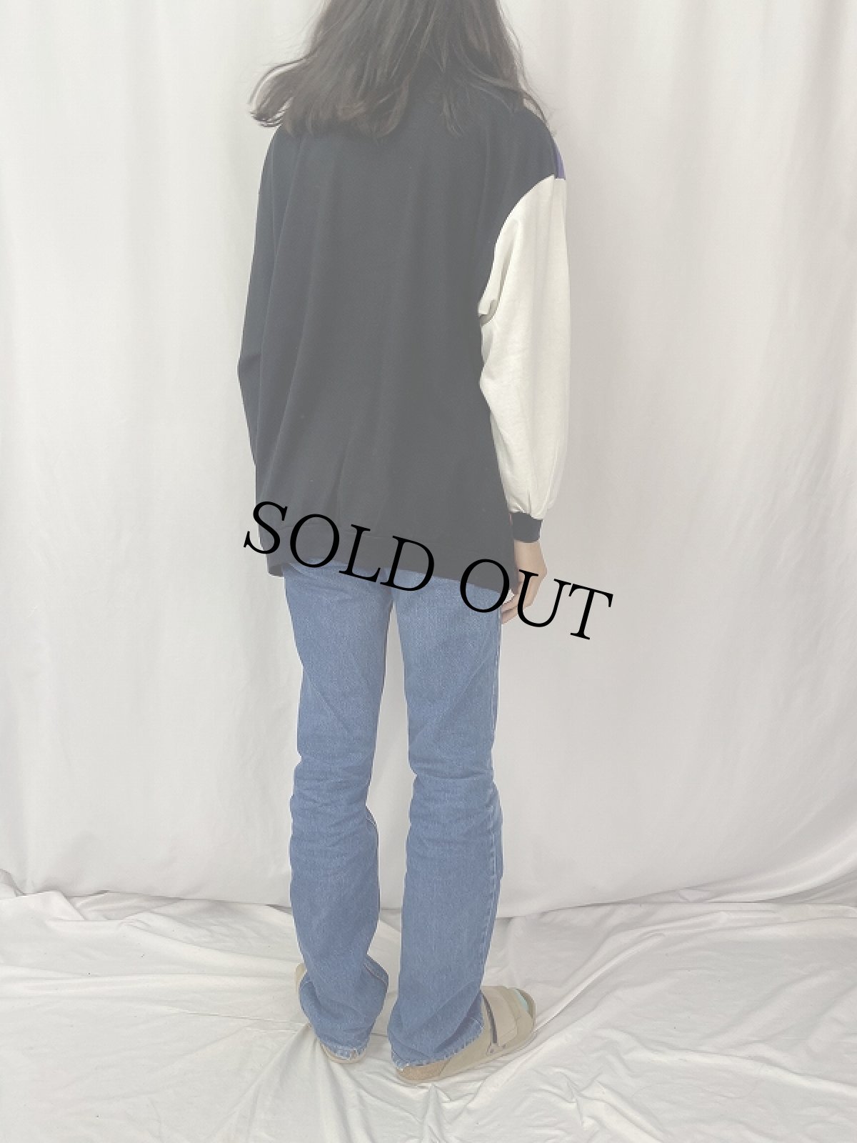 画像4: 80〜90's ROAMAN'S USA製 モンドリアンパターン スウェット 1X (4)