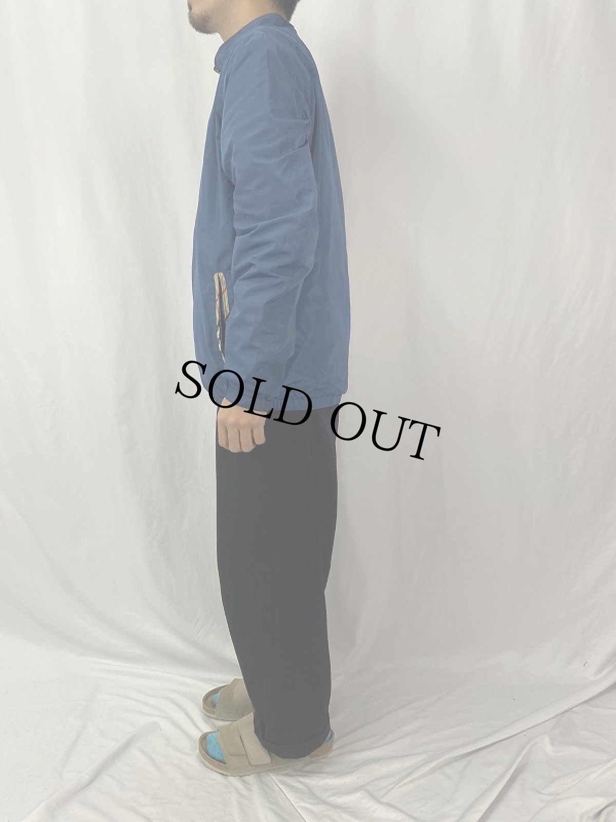 画像4: BURBERRY ロゴ刺繍 リバーシブル ナイロンジャケット XXXL (4)