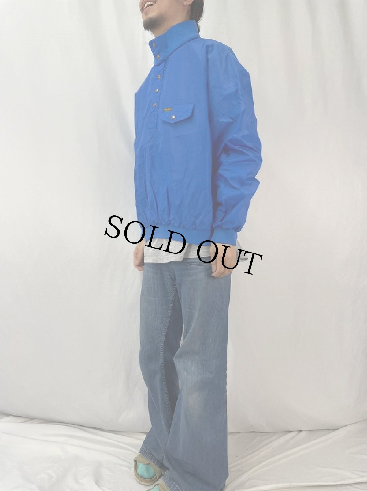 画像3: 80's Eddie Bauer ナイロンプルオーバージャケット XXL (3)