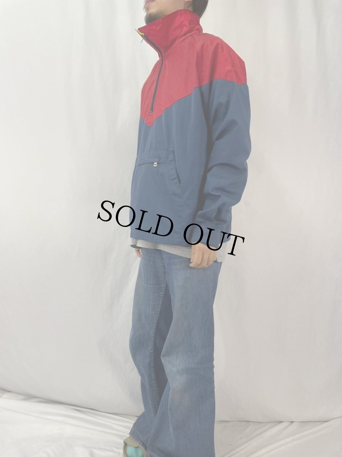 画像3: 80's Powderhorn Mountaineering 切り替えデザイン アノラックジャケット XL (3)