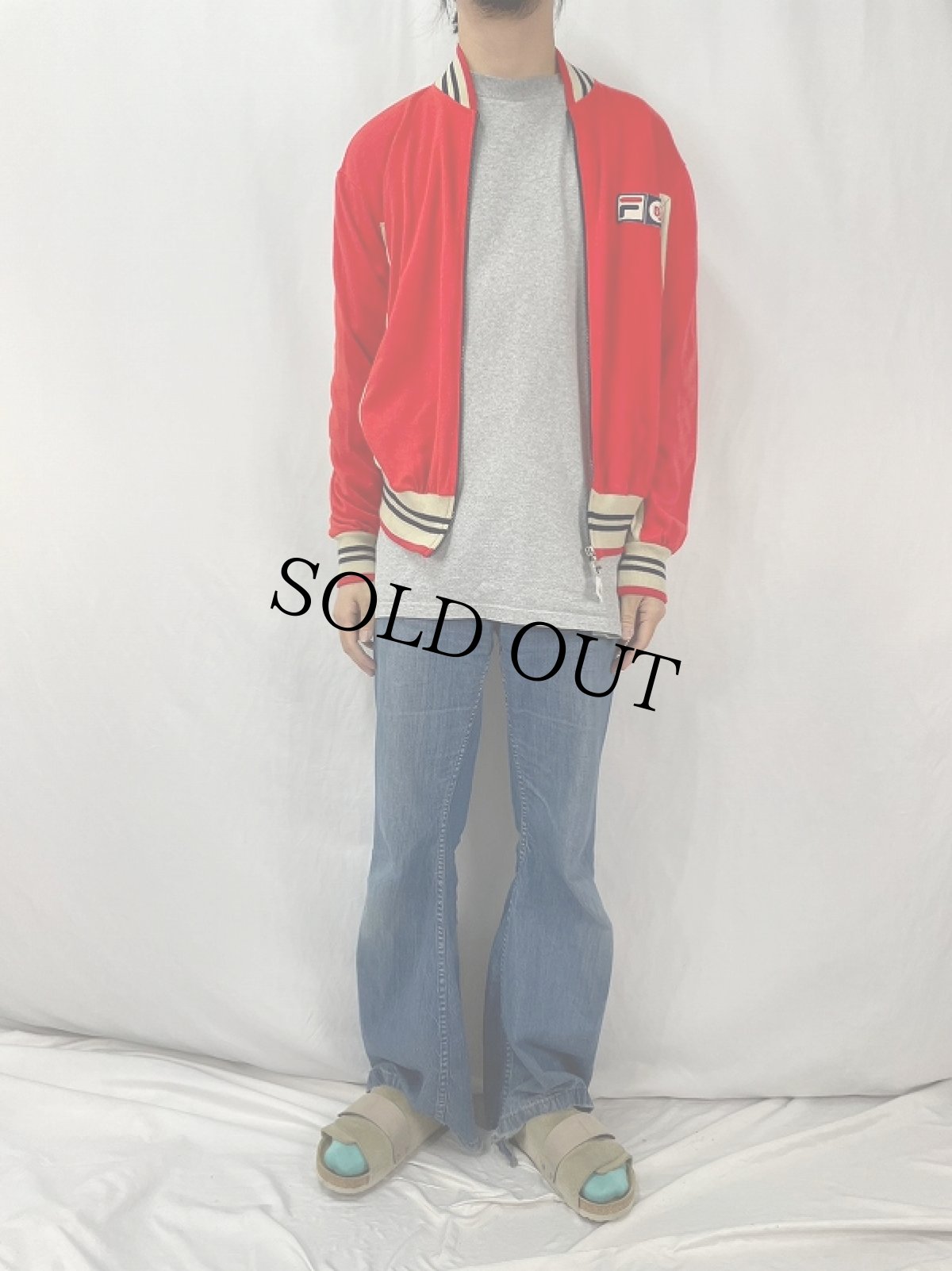 画像2: 70's FILA ITALY製 "BJORN BORG" トラックジャケット SIZE44 (2)