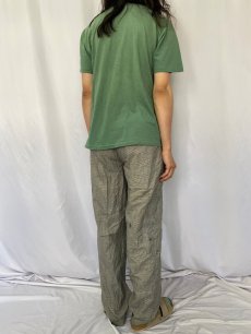 画像4: POLO Ralph Lauren 千鳥格子柄 2タック コットンスラックス W33 (4)