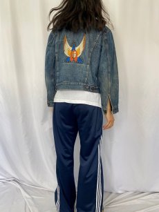 画像5: 70〜80's Levi's 70505-0217 USA製 刺繍入り デニムジャケット SIZE42 (5)