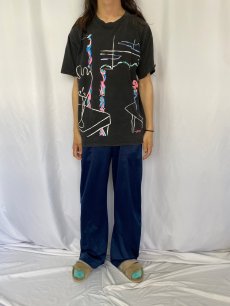 画像2: 【お客様お支払処理中】90's Gilda Mary USA製 アートTシャツ (2)