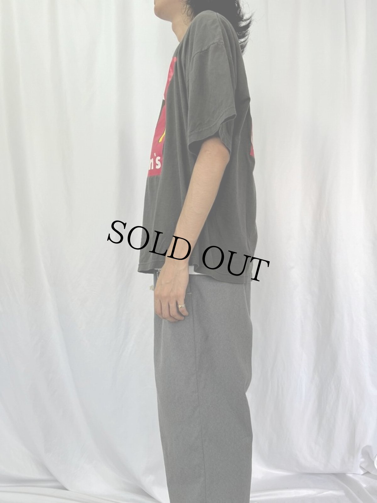 画像3: "McLenin's" パロディプリントTシャツ XL (3)