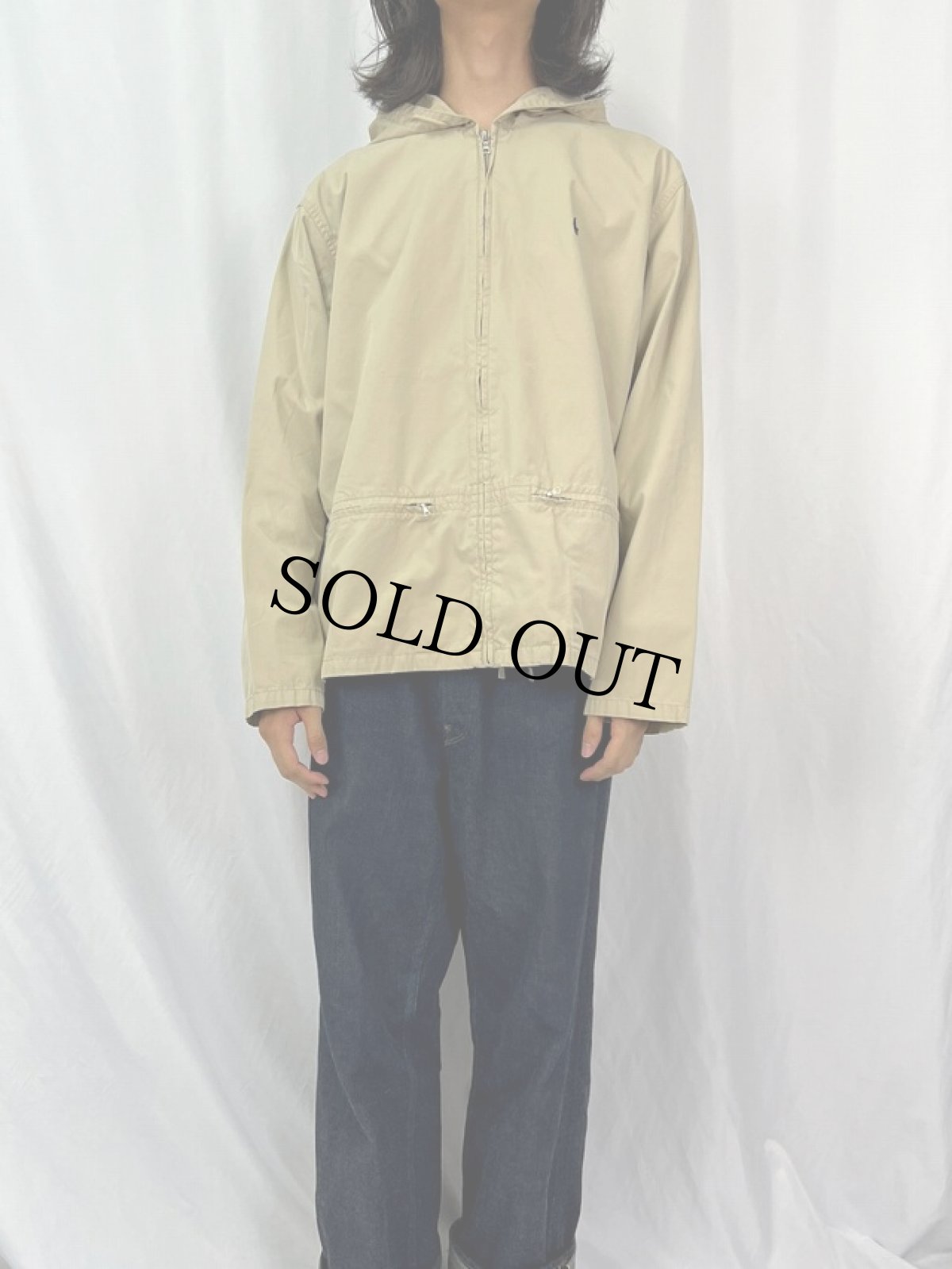 画像2: POLO Ralph Lauren コットンパーカー L (2)