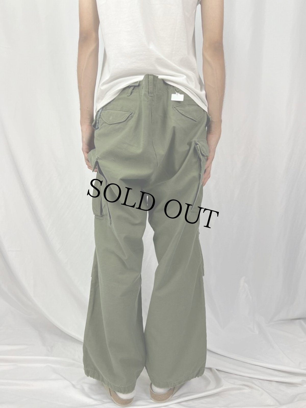 画像4: 60's U.S.ARMY M-65 フィールドパンツ LARGE-REGULAR (4)