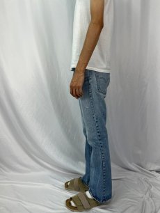 画像3: 70〜80's Levi's 646-0217 ベルボトムデニムパンツ W33 (3)