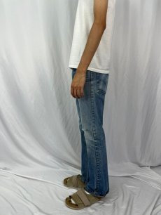 画像3: 80's Levi's 646-0217 ベルボトムデニムパンツ W32 (3)