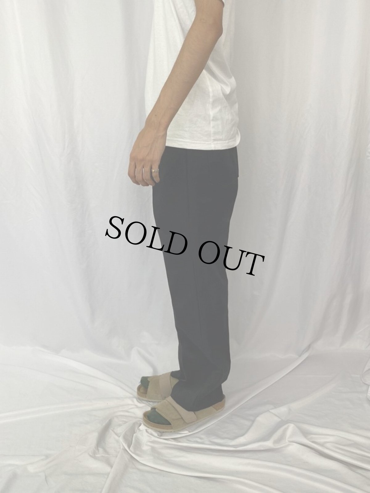 画像3: 90's Levi's 517 USA製 "STA-PREST" ポリエステルパンツ W36 (3)