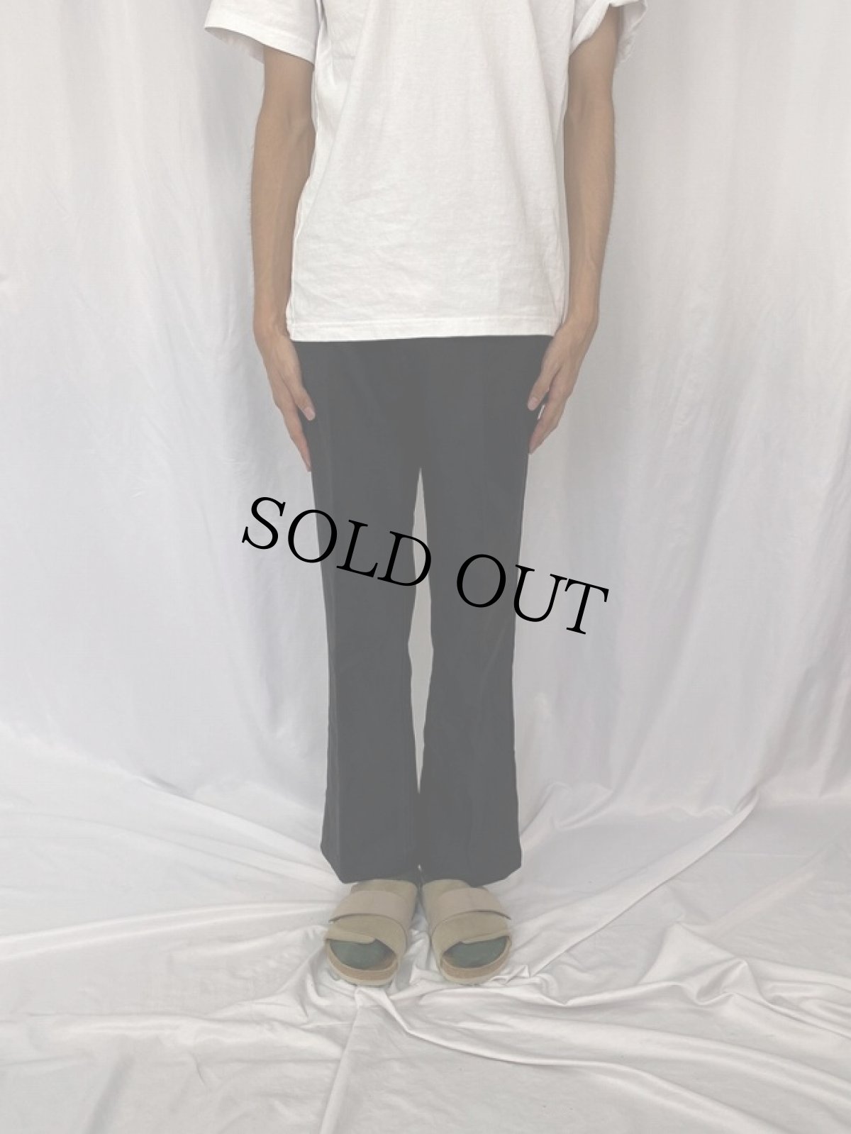 画像2: 90's Levi's 517 USA製 "STA-PREST" ポリエステルパンツ W36 (2)