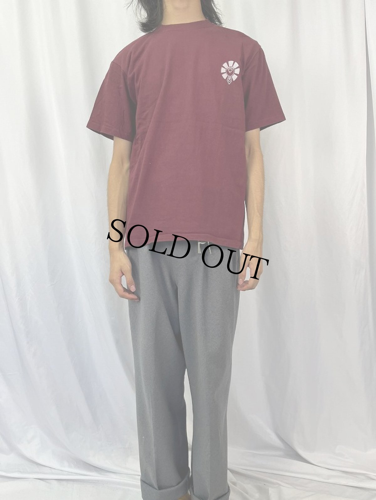 画像2: 70's HI CRU STEDMAN USA製 "I'M WITH BAKATARE!" プリントTシャツ (2)