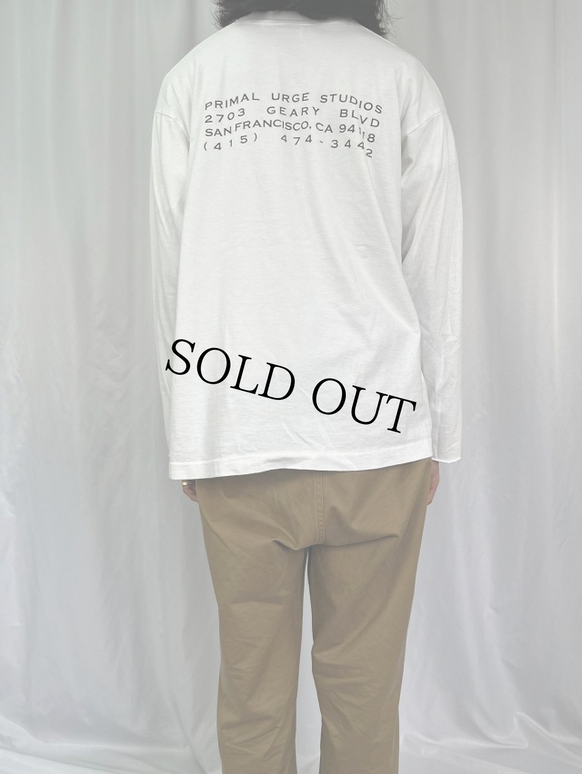 画像4: 90's USA製 "Good Tattoos IS GOOD THINKIN" プリントTシャツ XL (4)