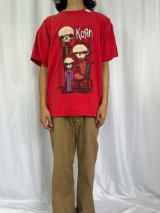 画像2: 2001 KORN メタルバンドTシャツ XL (2)