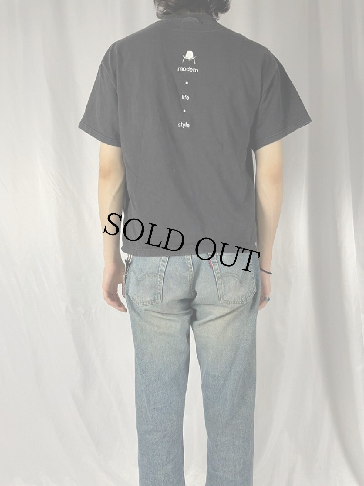 画像4: 90's〜 ECHOES インテリアマガジンプリントTシャツ  L (4)