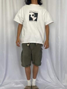 画像2: 90's Anne Frank "Take heed..." メッセージプリントTシャツ XL (2)