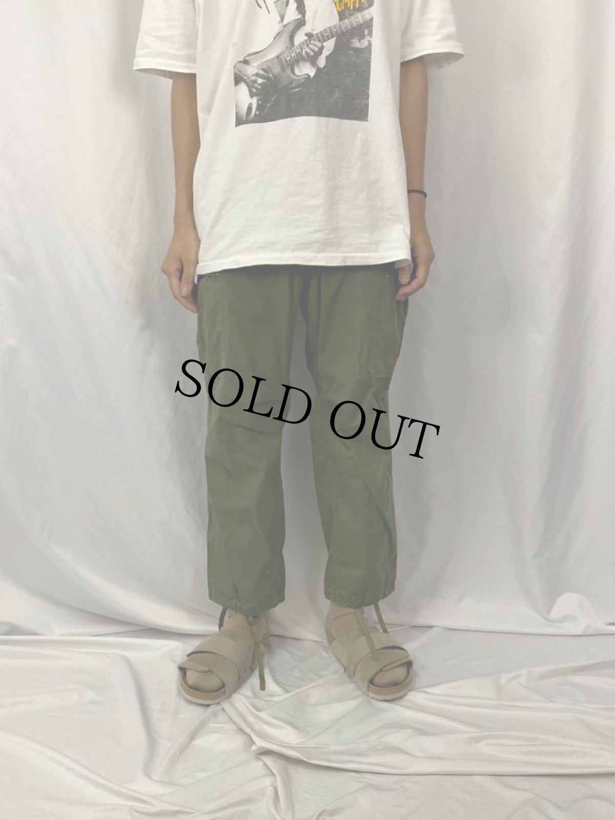 画像2: 80's U.S.ARMY ジャングルファティーグパンツ SMALL-REGULAR (2)