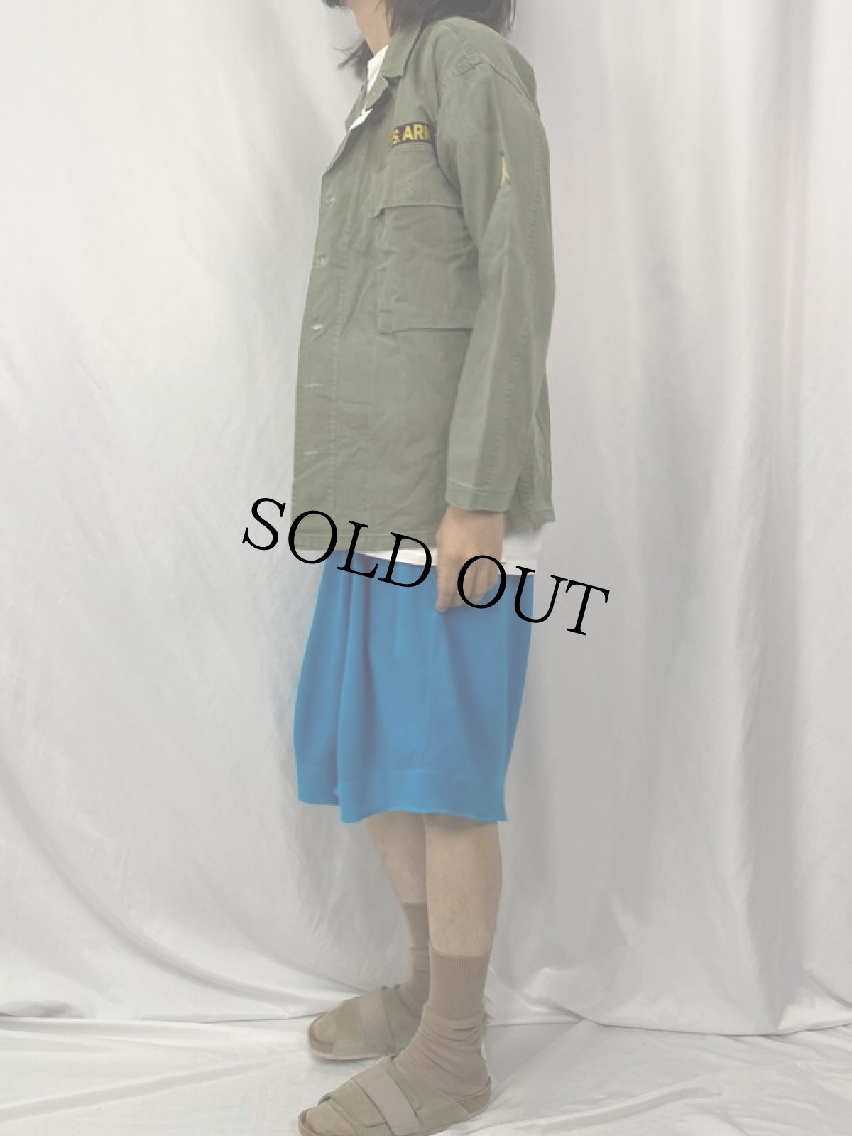 画像3: 40's U.S.ARMY 13スター M-43 HBTジャケット 40R (3)