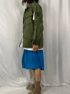 画像3: 60's U.S.AIR FORCE ジャングルファティーグジャケット 3rd MEDIUM-SHORT (3)