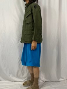 画像3: 60's U.S.ARMY ジャングルファティーグジャケット 4th ダブルステッチ SMALL SHORT (3)