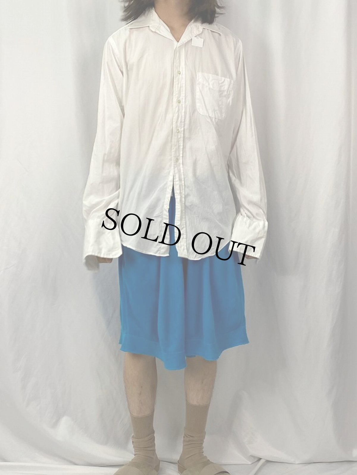 画像2: Brooks Brothers makers USA製 コットンシャツ (2)