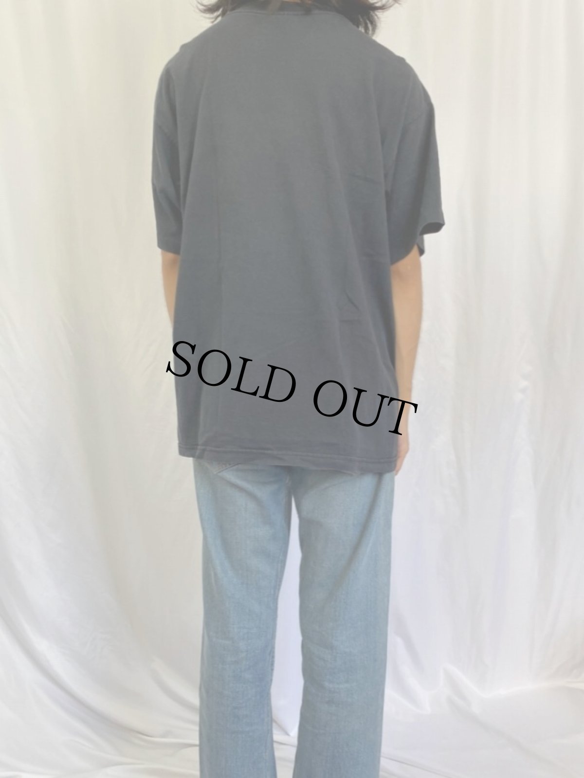 画像4: 90's THE JOYKILLER "STATIC" パンクロックバンドTシャツ BLACK XL (4)