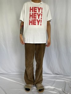 画像2: FAT ALBERT "HEY! HEY! HEY!" アニメプリントTシャツ L (2)