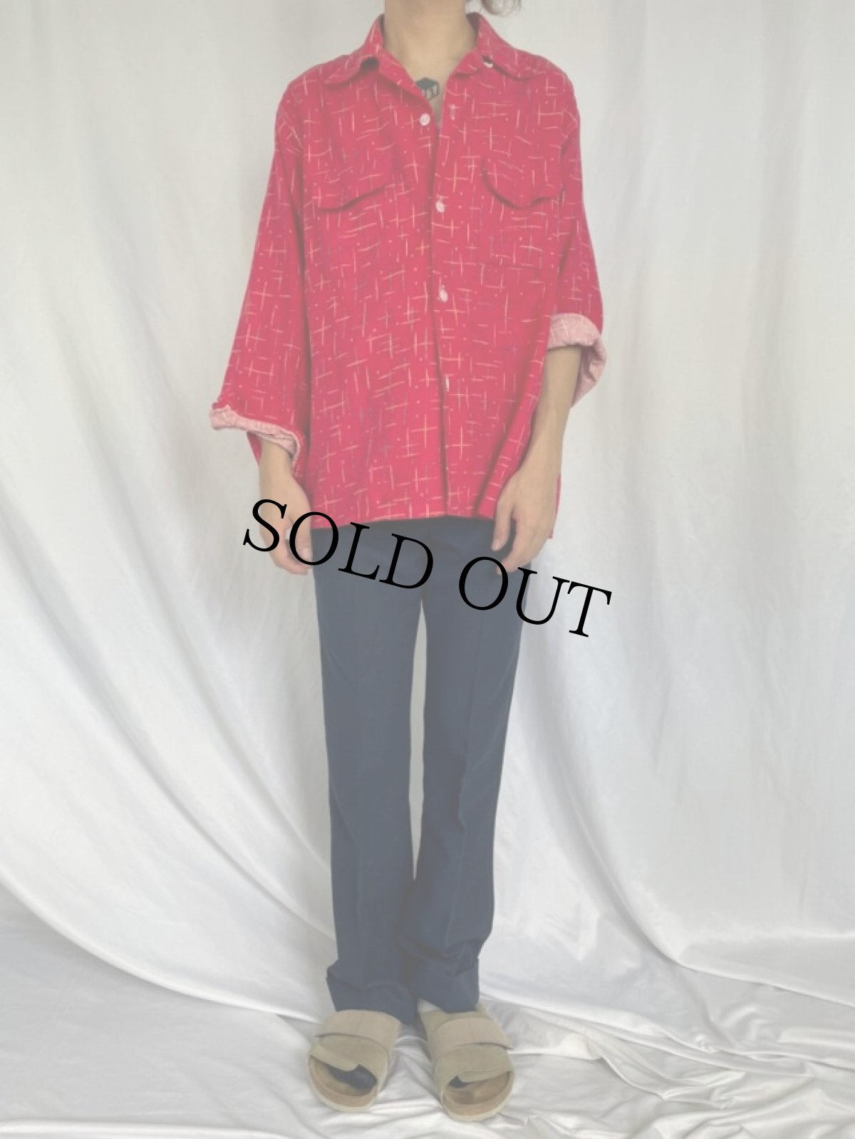 画像2: 70's Levi's 10772-5118 フレアパンツ ネイビー W29 (2)