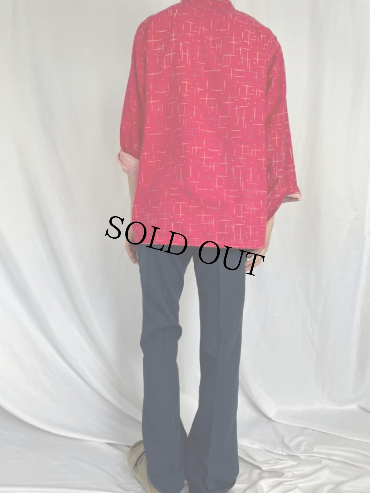 画像4: 70's Levi's 10772-5118 フレアパンツ ネイビー W29 (4)