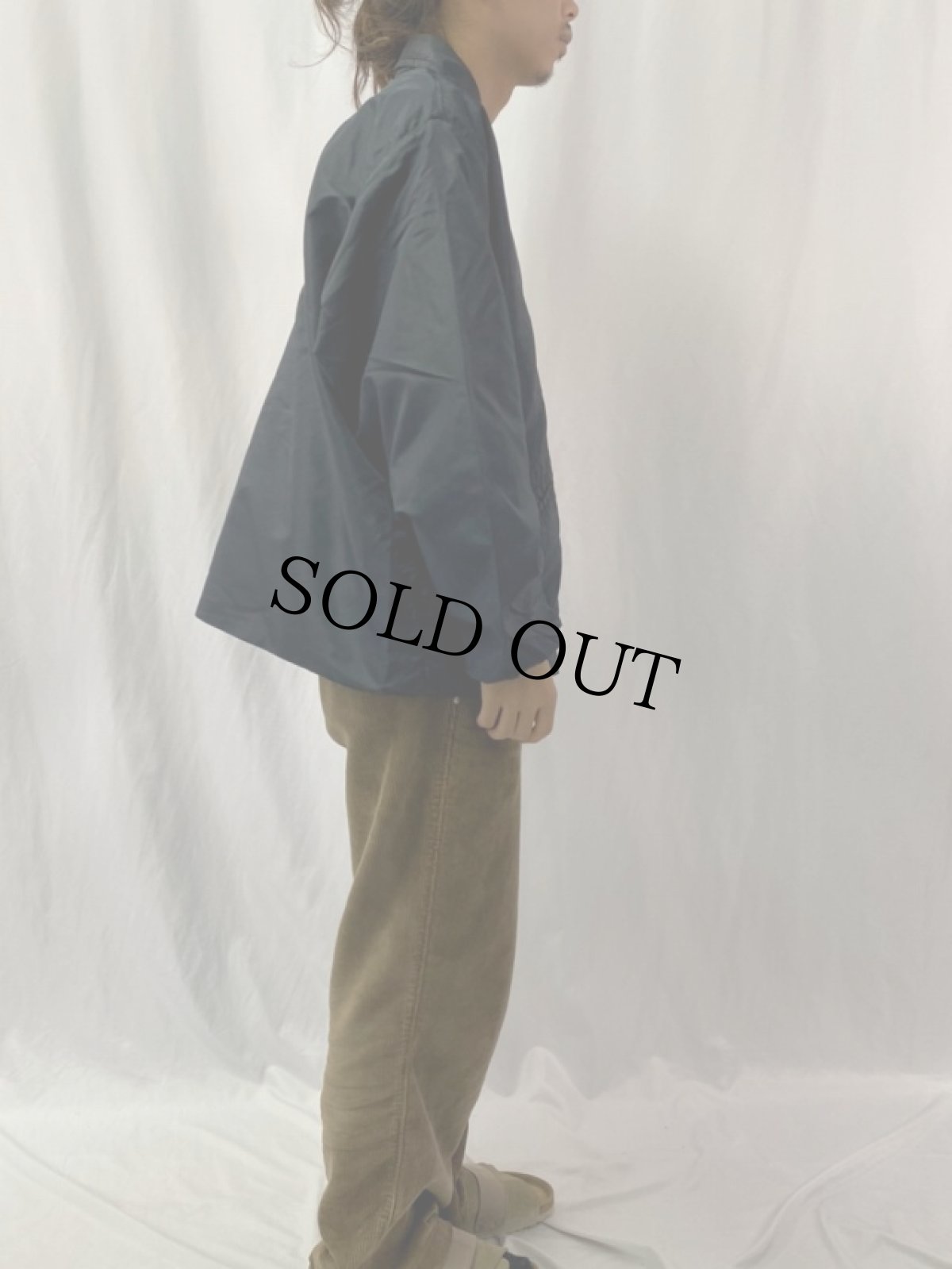 画像3: 80's "89" チェーン刺繍 ナイロンコーチジャケット XL (3)