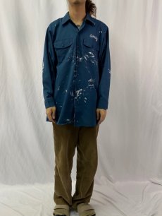 画像2: 90's Dickies USA製 "EAA Ain Museum" ペンキペイント ワークジャケット (2)