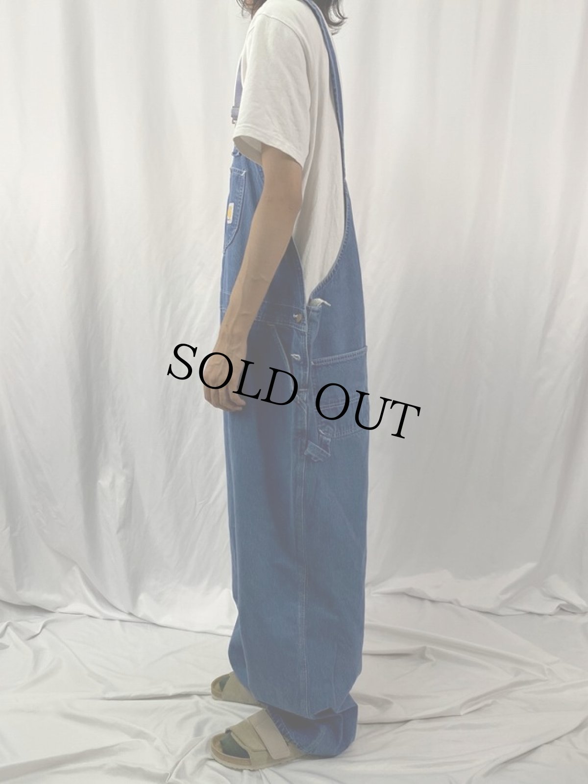 画像3: Carhartt デニムオーバーオール W51 (3)