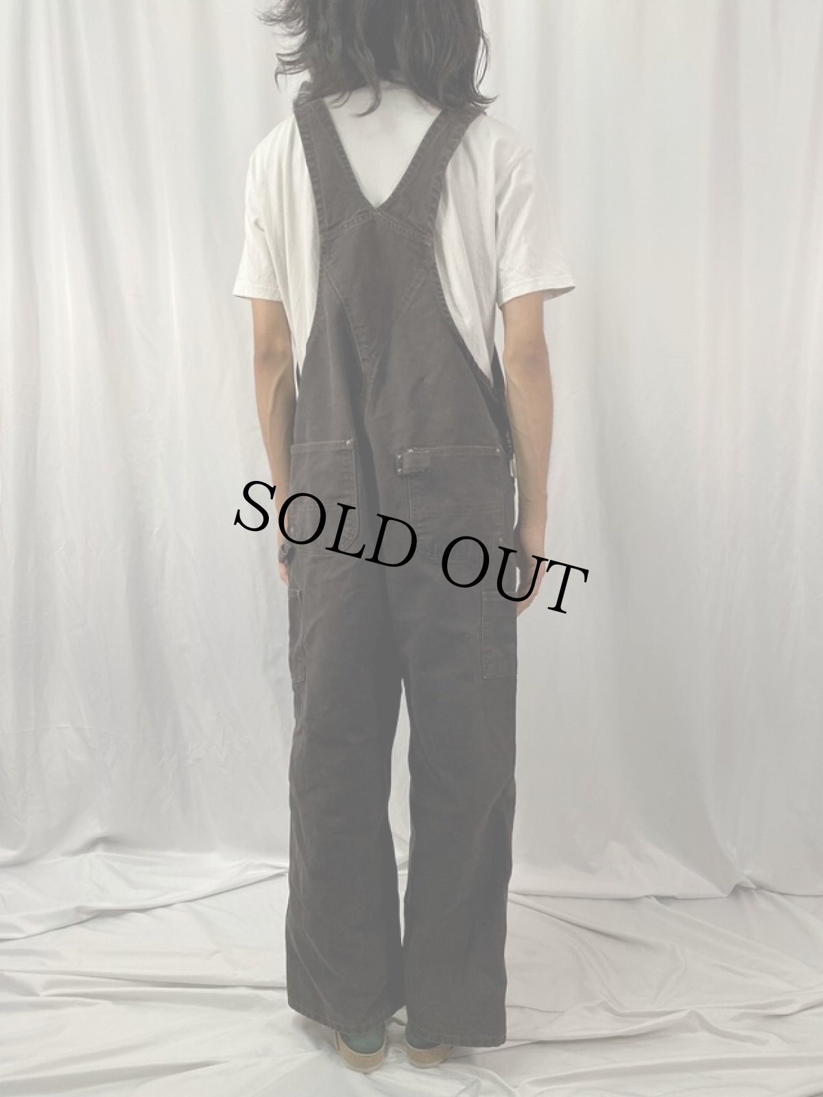 画像4: Carhartt ダブルニー ダックオーバーオール W41 (4)