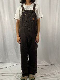 画像2: Carhartt ダブルニー ダックオーバーオール W41 (2)